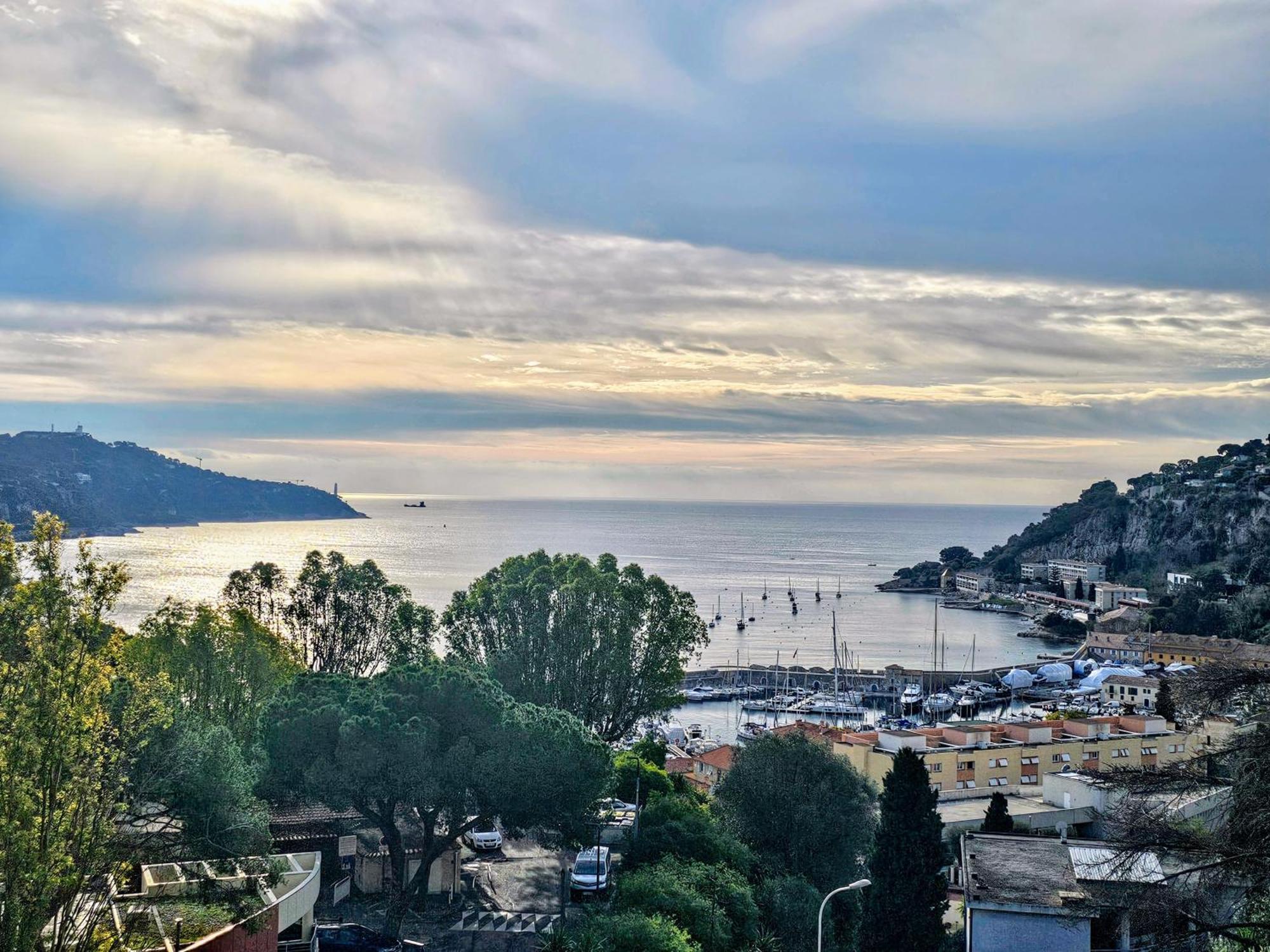 Villefranche Center Bay & Port Sea View Front Exterior foto